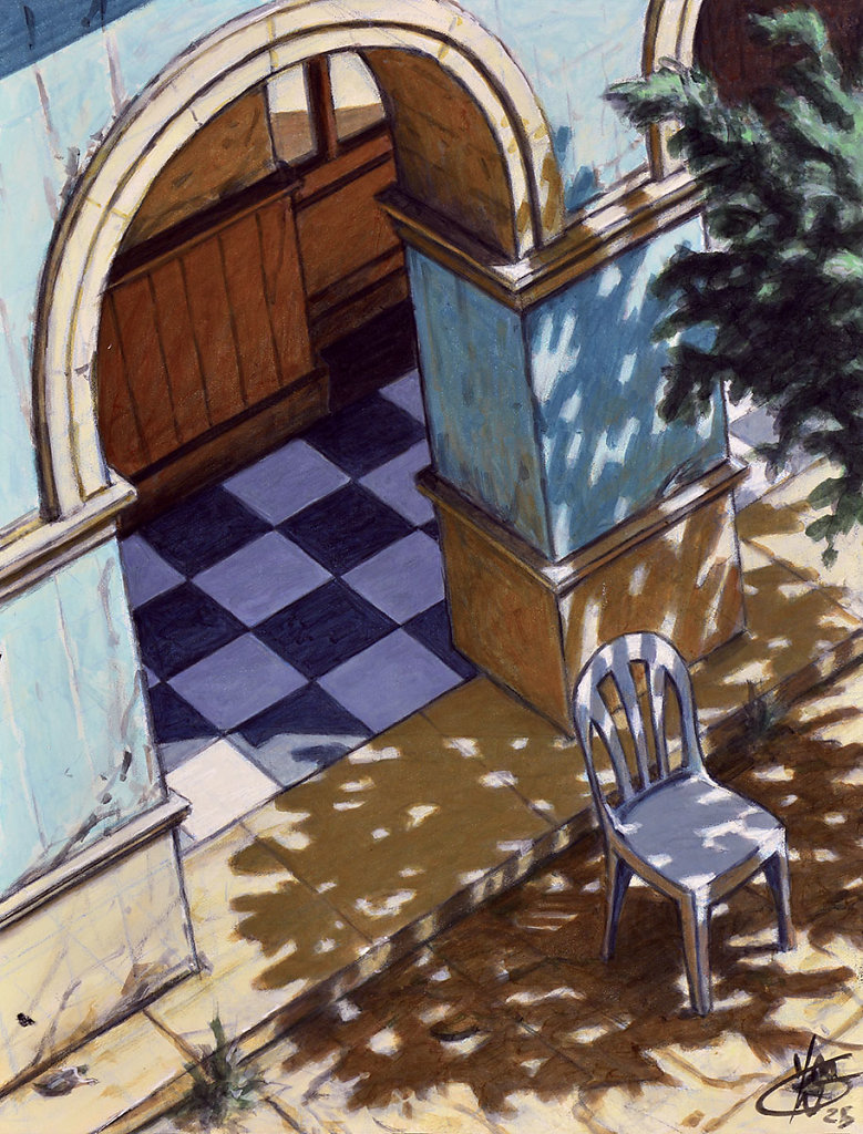 La coursive 35X27 - 2025